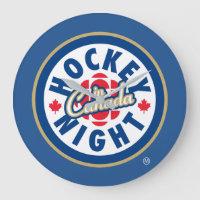 Hockey nacht in Canada Logo klok