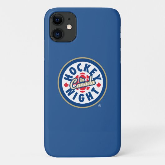 Hockey Nacht in Canada Logo Telefoon Case (Achterkant)
