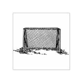 Hockey Net Stamp Rubberstempel (Afrduk)