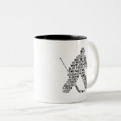 Hockey Netminder Mok (Voorkant rechts)