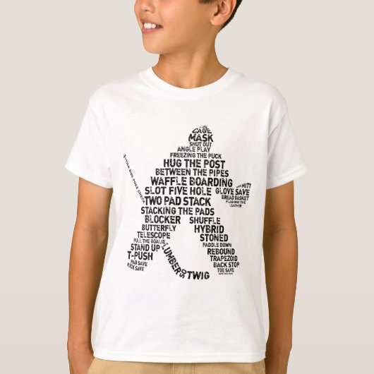 Hockey Netminder T-shirt (Voorkant)