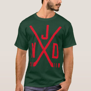 Hockey New Jersey Duivels Zwart T-shirt
