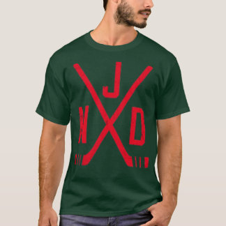 Hockey New Jersey Duivels Zwart T-shirt