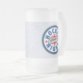 Hockey Night in Canada Frosted Glass Mok (Voorkant rechts)