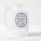 Hockey Night in Canada Frosted Glass Mok (Links)
