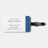 Hockey Night in Canada Logo Bagagelabel (Achterkant horizontaal)