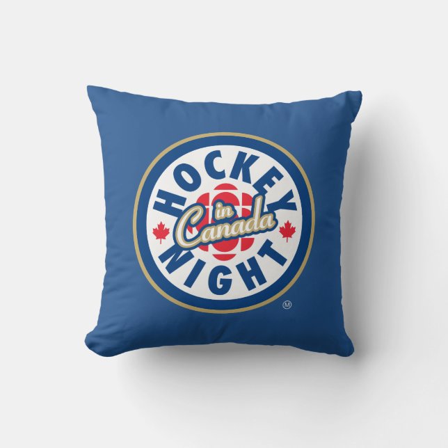 Hockey Night in Canada Logo Kussen (Voorkant)
