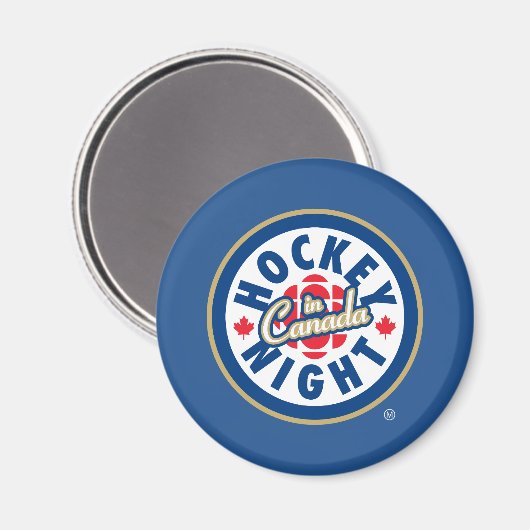 Hockey Night in Canada Logo Magneet (Voorkant / Achterkant)
