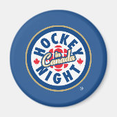 Hockey Night in Canada Logo Magneet (Voorkant)
