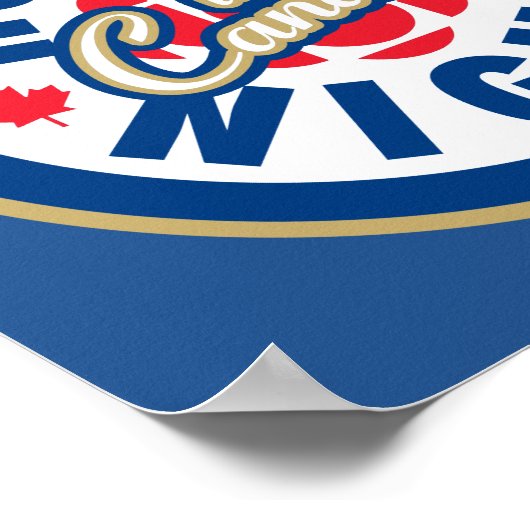Hockey Night in Canada Logo Poster (Hoek)