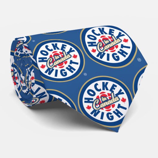 Hockey Night in Canada Logo Stropdas (Opgerold)