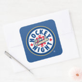 Hockey Night in Canada Logo Vierkante Sticker (Envelop)