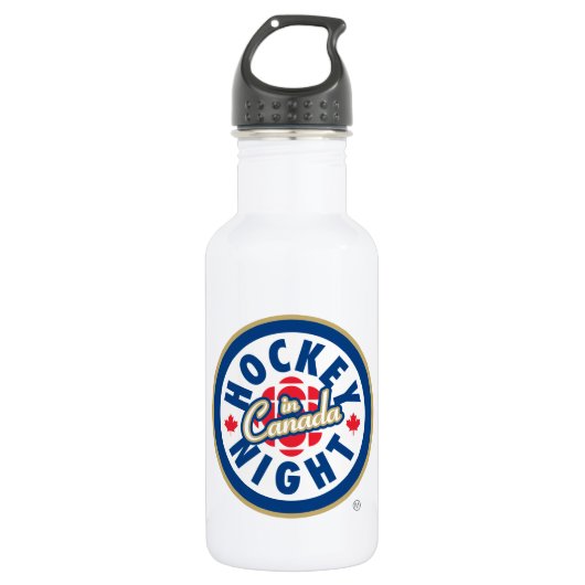 Hockey Night in Canada Logo Waterfles (Voorkant)