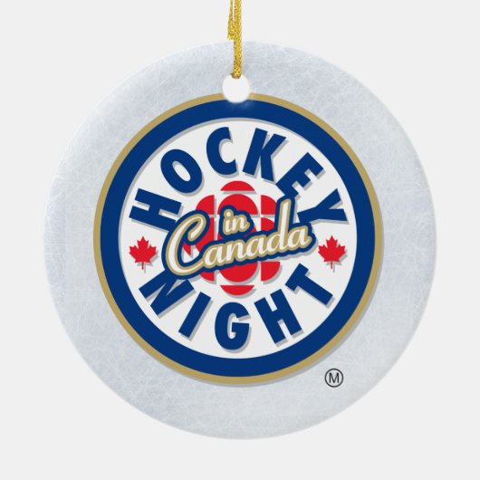 Hockey Night in Canada Ornament (Achterkant)