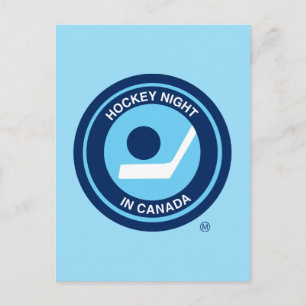 Hockey Night in Canada Retro Logo Briefkaart