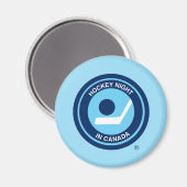 Hockey Night in Canada Retro Logo Magneet (Voorkant / Achterkant)