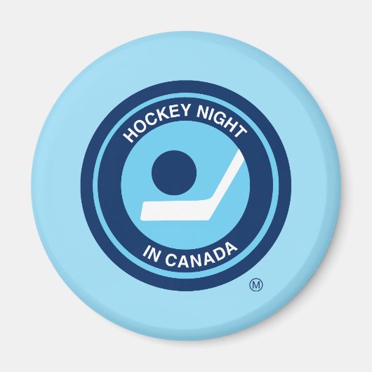 Hockey Night in Canada Retro Logo Magneet (Voorkant)