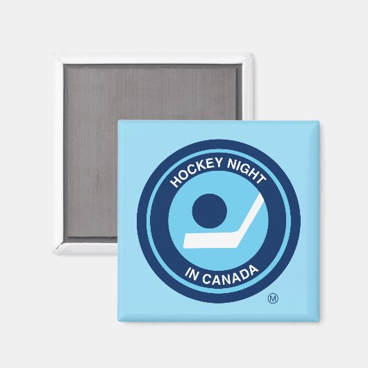 Hockey Night in Canada Retro Logo Magneet (Voorkant / Achterkant)