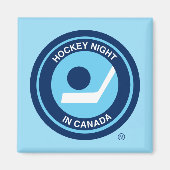 Hockey Night in Canada Retro Logo Magneet (Voorkant)