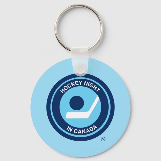 Hockey Night in Canada Retro Logo Sleutelhanger (Voorkant)