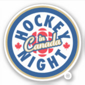 Hockey Night in Canada Sticker (Voorkant)