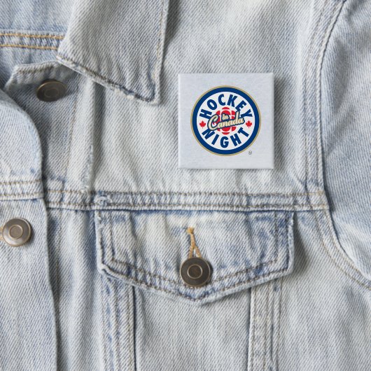Hockey Night in Canada Vierkante Button 5,1 Cm (In situ)