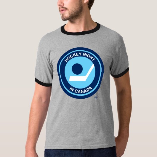 Hockey Night Retro T-shirt (Voorkant)