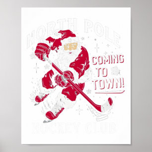 Hockey Noordpool komt met Kerst naar de stad Poster