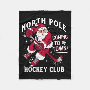 Hockey Noordpool komt naar de stad met Kerstmis Fleece Deken