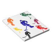 HOCKEY NOTITIEBLOK (Schuin)