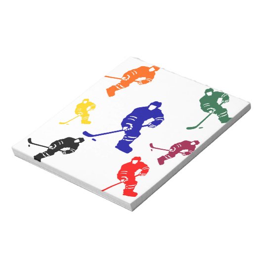 HOCKEY NOTITIEBLOK (Linkerzijde)