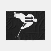 Hockey Nummer Elf 11 Fleece Deken (Voorkant (Horizontaal))