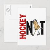 Hockey Nut 1 Briefkaart (Voorkant / Achterkant)