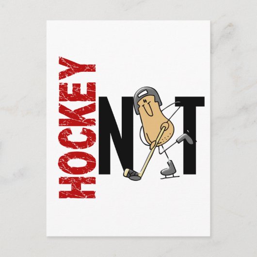 Hockey Nut 1 Briefkaart (Voorkant)