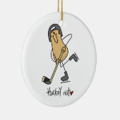 Hockey Nut T-shirts en cadeautjes Keramisch Ornament (Rechts)