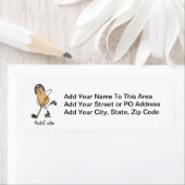 Hockey Nut T-shirts en geschenken Etiket (Insitu)