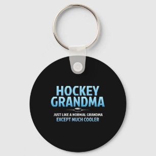 Hockey oma grappige ijshockey oma moeder sleutelhanger
