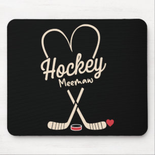 Hockey Oma Hart Hockey Speler Muismat