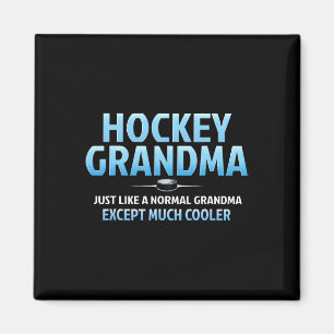 Hockey oma leuk ijshockey oma moeder magneet