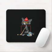 Hockey omdat de moord verkeerd is... grappige Cute Muismat (Met muis)