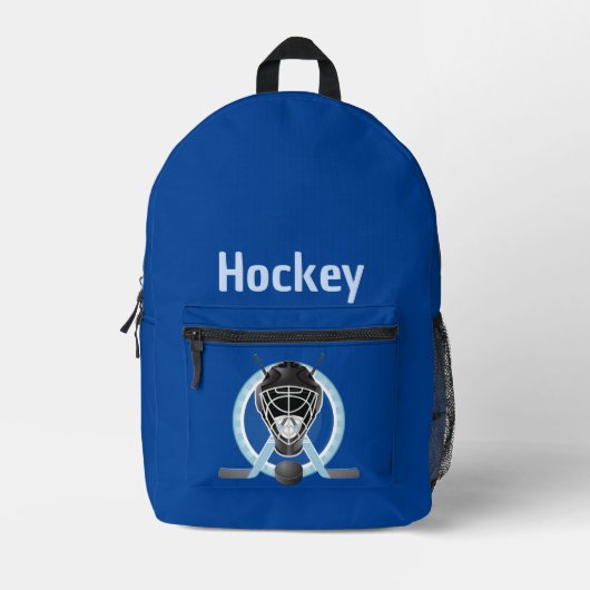 Hockey ontwerp rugzak (Voorkant)