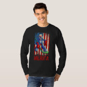 Hockey oom Sam 4 juli koopt Mannen Amerikaanse VS T-shirt (Voorkant volledig)