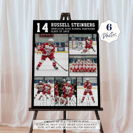 Hockey op de middelbare school Senior Night 6 Foto