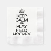 HOCKEY OP HET GEBIED CALM EN PLAY SERVETTEN (Voorkant)