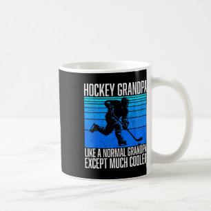 Hockey Opa Grappige Hockey Fan Speler IJshockey  Koffiemok