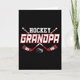 Hockey Opa-shirts voor mannen Papa Vaderdag Vi Kaart