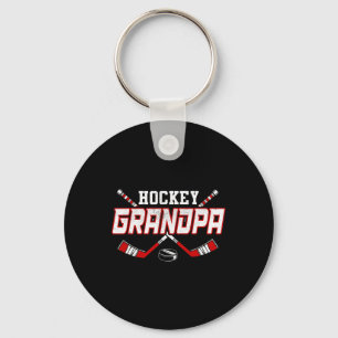 Hockey Opa-shirts voor mannen Papa Vaderdag Vi Sleutelhanger
