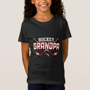 Hockey Opa Voor Mannen Papa Vaderdag Vintage T-shirt