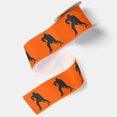 Hockey Oranje Satijnen Lint (Achterkant)
