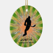 Hockey-Ornament Keramisch Ornament (Rechts)